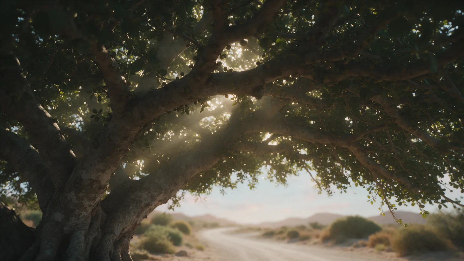 Era rico, y no tenía paz. Se subió a un árbol.
